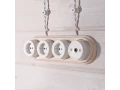 Кабель витой 2*2,5 /W6452301 (белый) Ретро