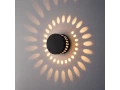 Светильник садово-парковый со светодиодами ARKADA черный 1585 TECHNO LED