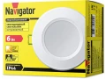 Светильник NDL-P1-6W-830-WH-LED 94 899 Navigator