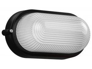 Светильник НПБ 1401 черный/овал 60Вт  (ИЭК)