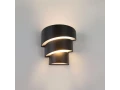 Светильник садово-парковый со светодиодами HELIX черный /1535 TECHNO LED/