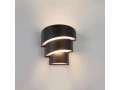 Светильник садово-парковый со светодиодами HELIX черный /1535 TECHNO LED/
