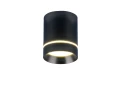 Светильник светодиодный стационарный черный матовый DLR021 9W 4200K
