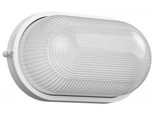 Светильник НПБ 1201 белый овал 100Вт(ИЭК)