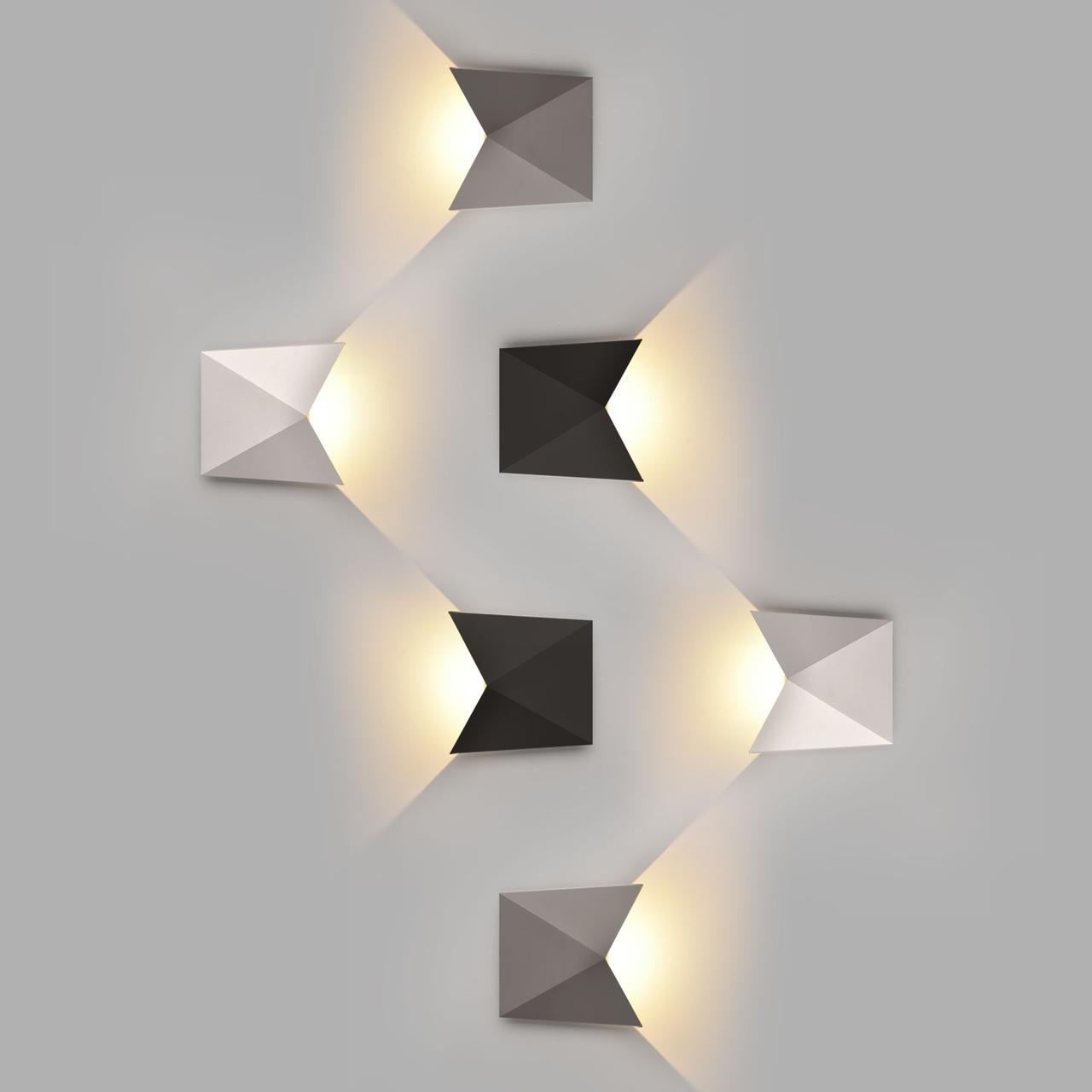 Светильник садово-парковый со светодиодами LED BATTERFLY белый 1517 TECHNO
