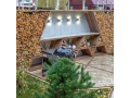 Светильник садово-парковый со светодиодами BLADE белый 1518 TECHNO LED
