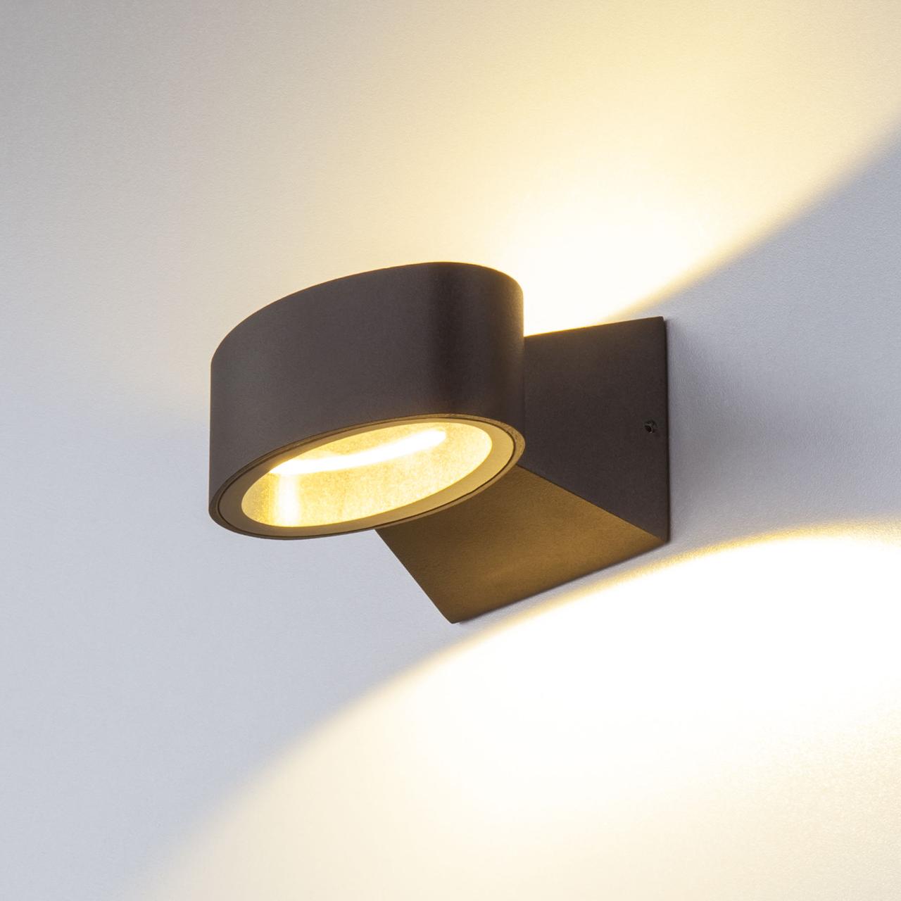 Светильник садово-парковый со светодиодами BLINC черный 1549 TECHNO LED
