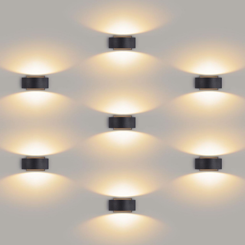 Светильник садово-парковый со светодиодами BLINC черный 1549 TECHNO LED
