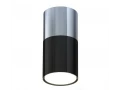 Светильник светодиодный стационарный хром черный хром DLR028 6W 4200K