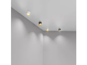 7005 MR16 / Светильник встраиваемый BK/GD черный/золото