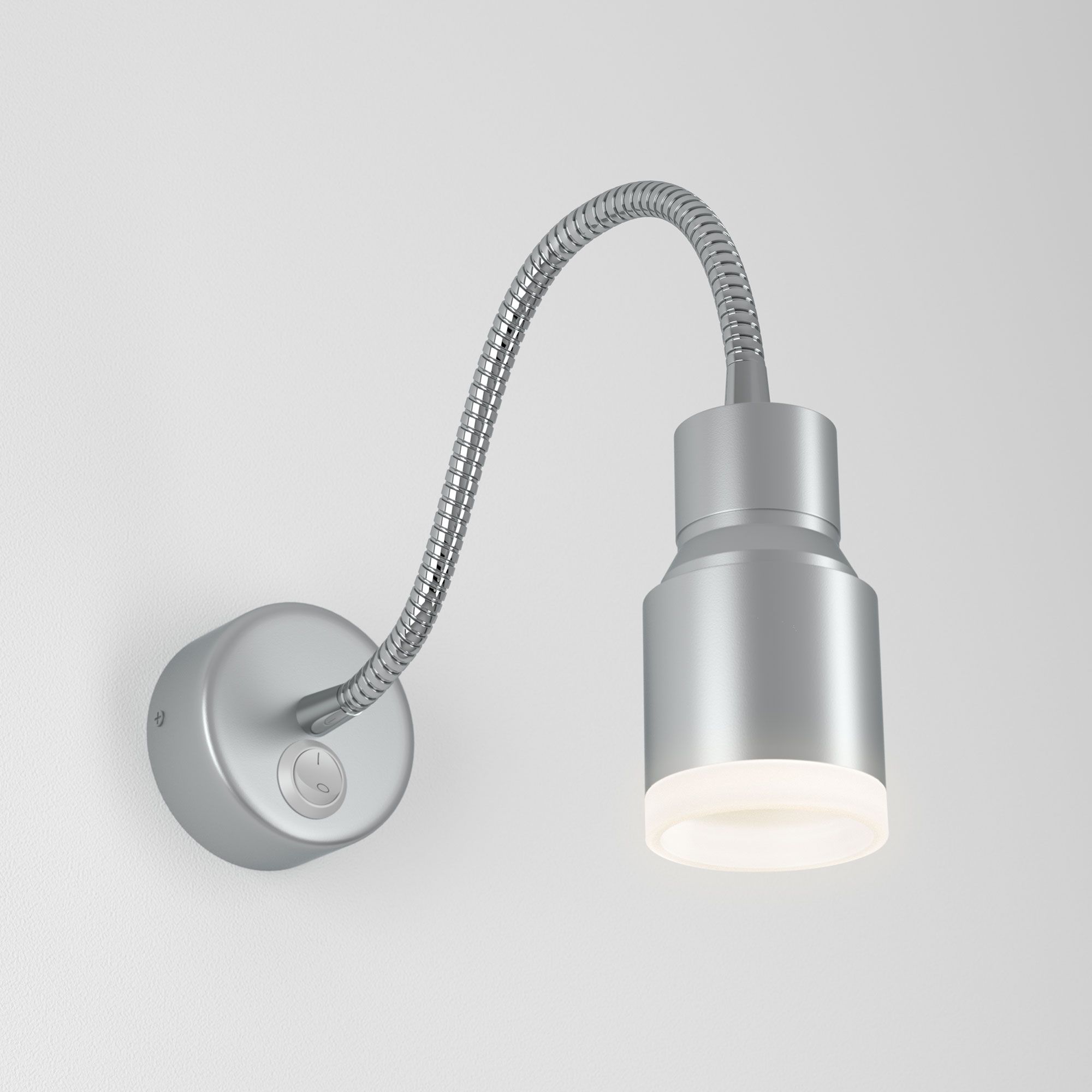 Светильник настенный светодиодный Molly серебро /MRL LED 1015/