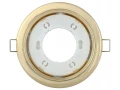 Светильник встраеваемый под лампу GX53 золото (ИЭК)