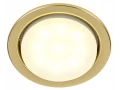 Светильник встраеваемый под лампу GX53 золото (ИЭК)