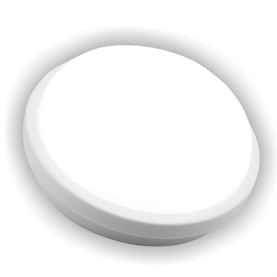 Светильник светодиод герметичный LE LED RBL WH 15W (круг) (10)