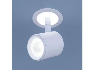 DSR002 9+3W 6500K /Светильник встраиваемый белый матовый (DSR002 9W 6500K)