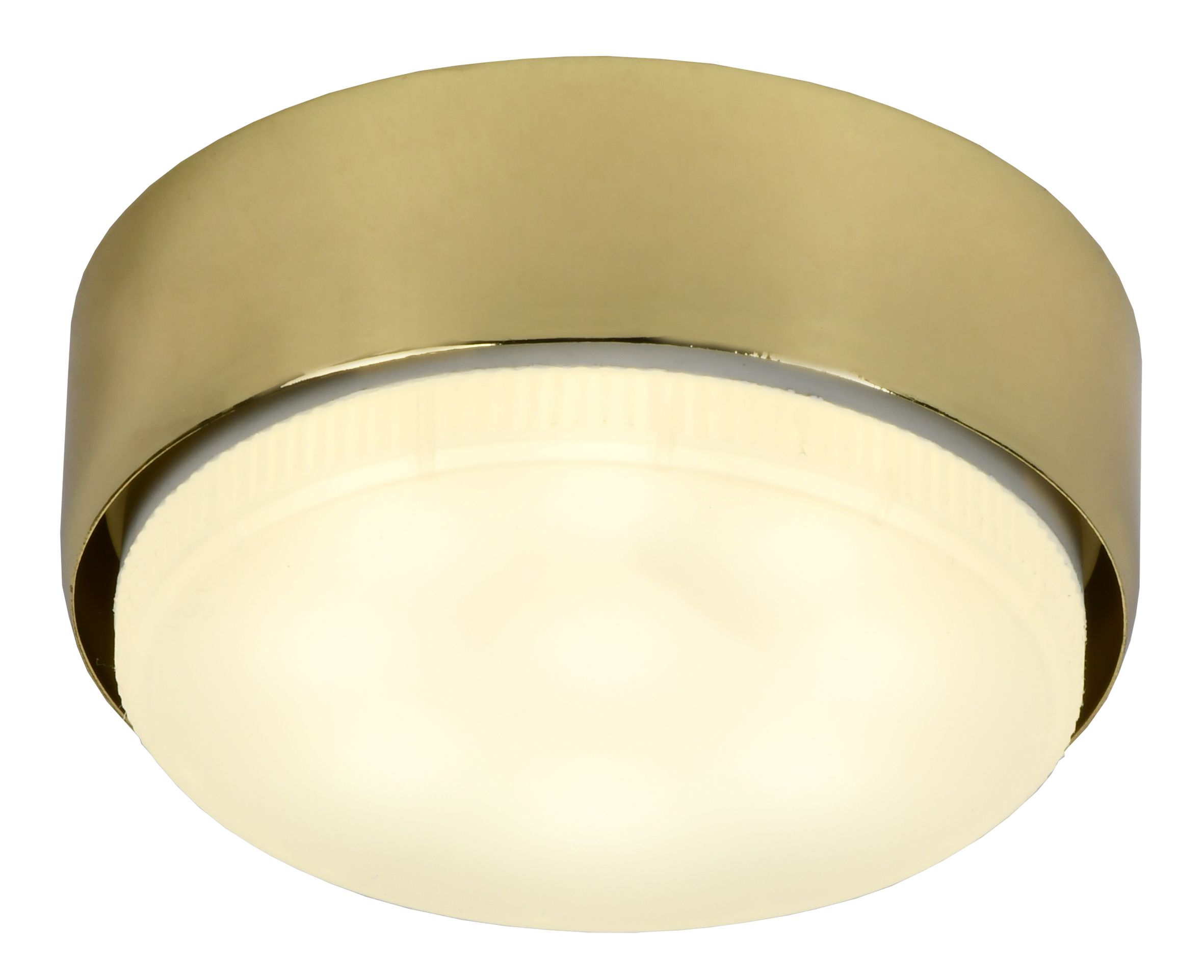 Светильник накладной под лампу GX53 золото ИЭК