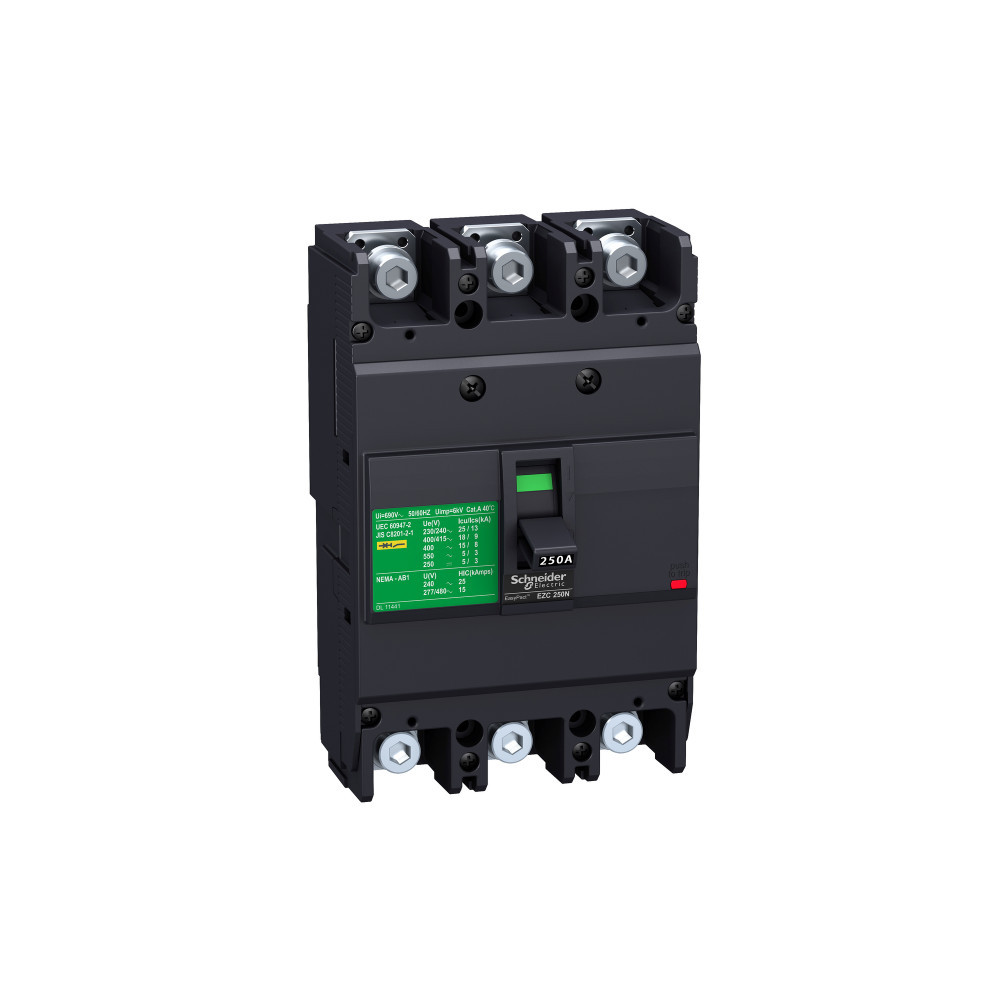 Автоматический выключатель EZC250N 25kA/400V 3P 100A /EZC250N3100/