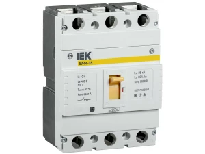 Автомат ВА 44-35 3Р 250А 25кА ИЭК