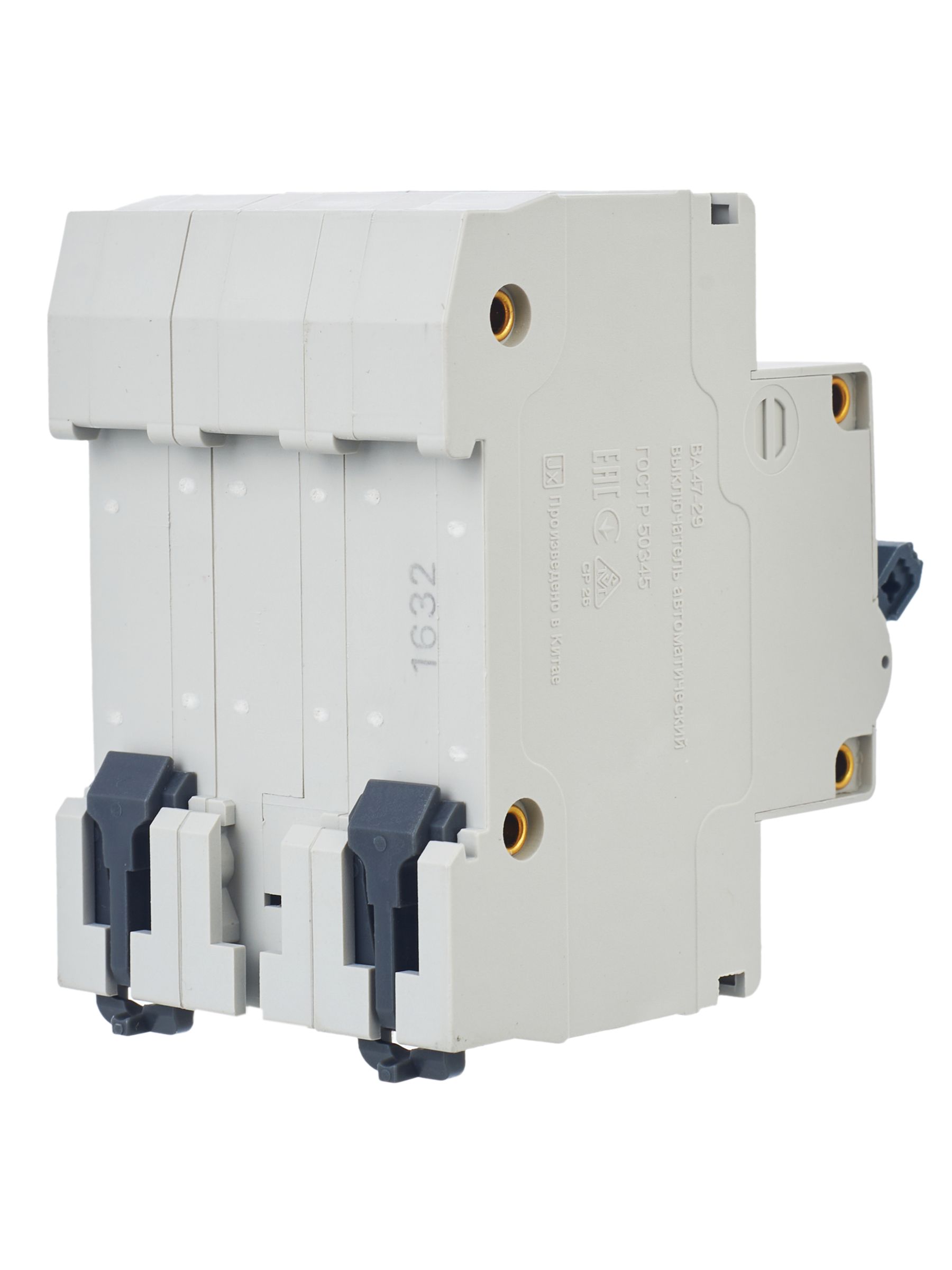 Автомат 3Р ВА 47-29 32 А 4,5кА характеристика С GENERICA ИЭК