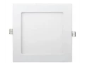 Светильник LED панель 6W, квадратная серебристая 6400К