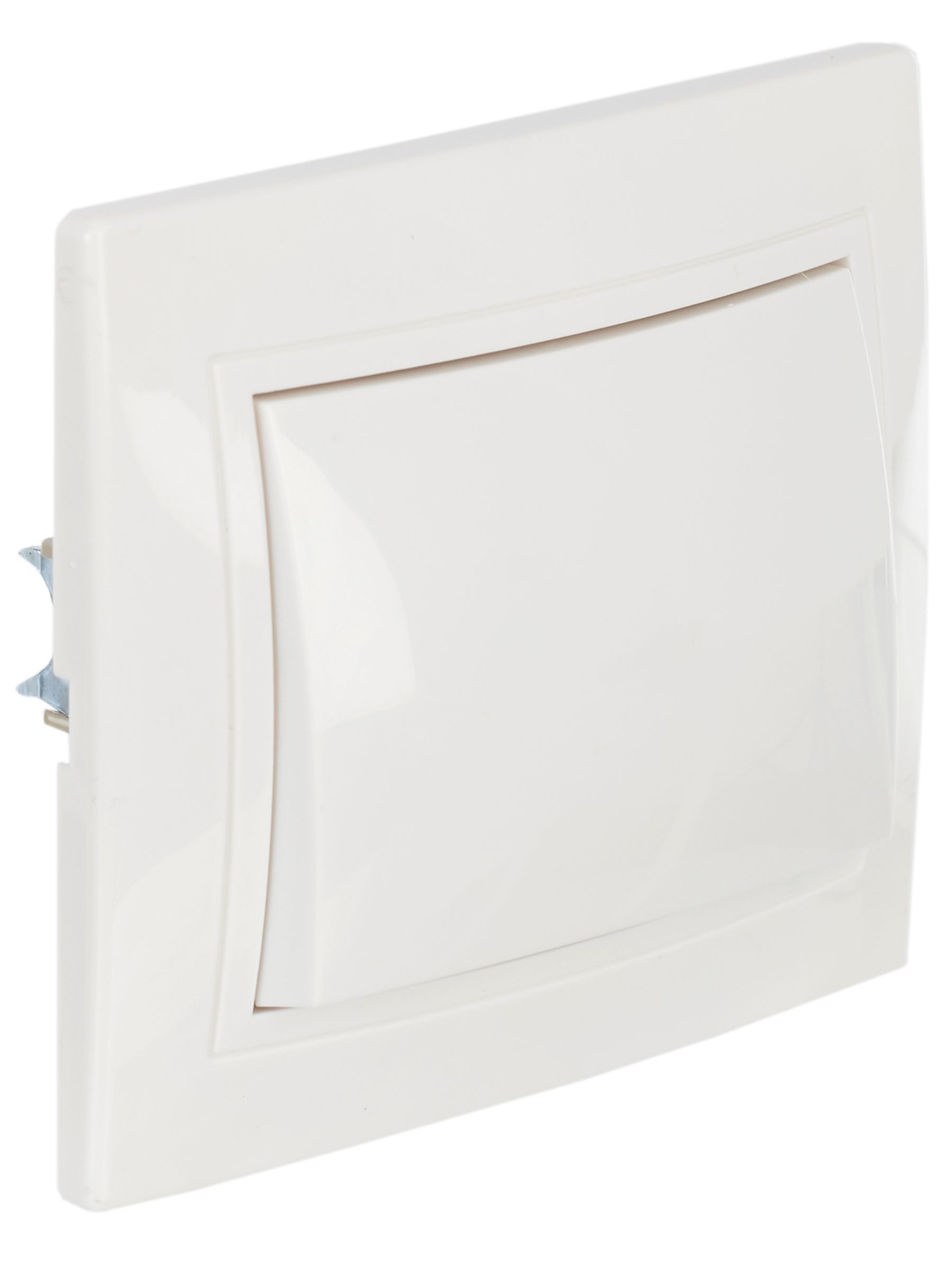 Выключатель ВС 10-1-0-КБ однокл.10А КВАРТА (белый) ИЭК