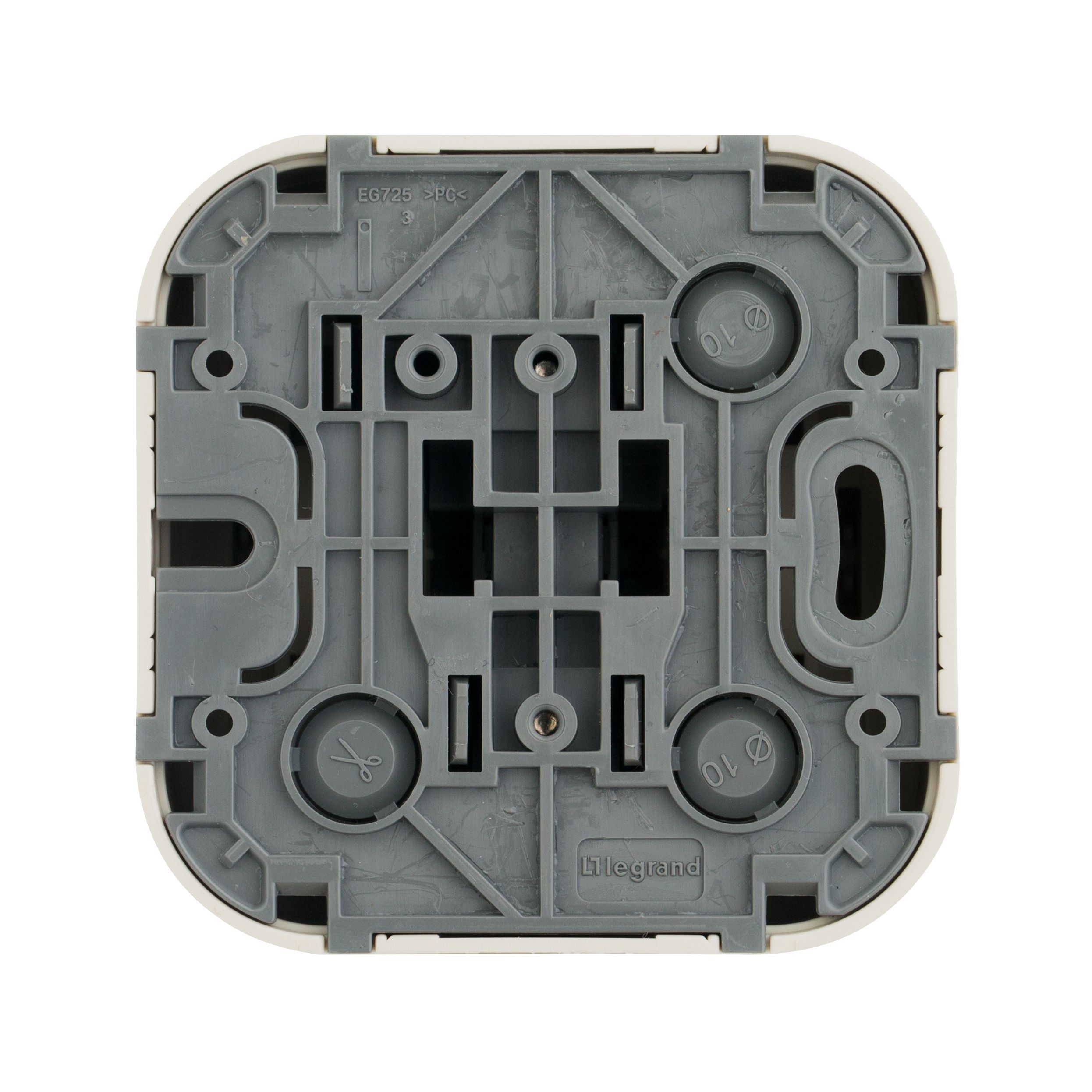 Выключатель 1-клавишный 10А слоновая кость /782230/