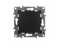 Выключатель 1-клавишный антрацит ETIKA /672601/