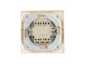 Выключатель ВС 10-1-0-ККм однокл.10А КВАРТА (кремовый) ИЭК