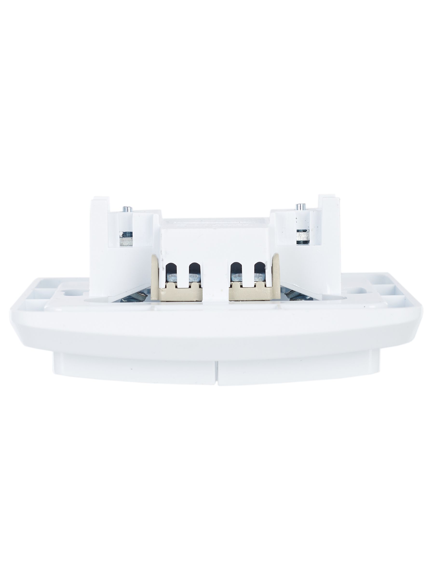 Выключатель 2-клавишный ВС10-2-0-ВБ 10А ВЕГА (белый) ИЭК