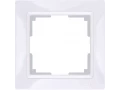 Рамка на 1 пост /WL03-Frame-01 (белая)