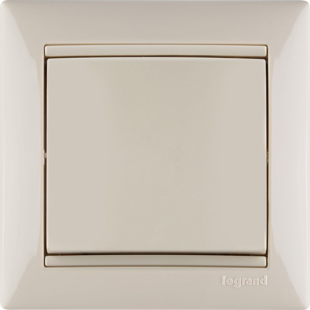 Выключатель 1-клавишный. Valena слоновая кость /774306/