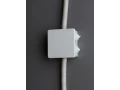 Коробка КМ41235 распаячная для открытой проводки 85х85х45 мм IP44 (RAL7035, 6 гермовводов) ИЭК