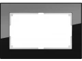 Рамка для двойной розетки /WL01-Frame-01-DBL (черный)