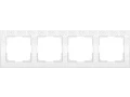Рамка на 4 поста /WL05-Frame-04 (белый)