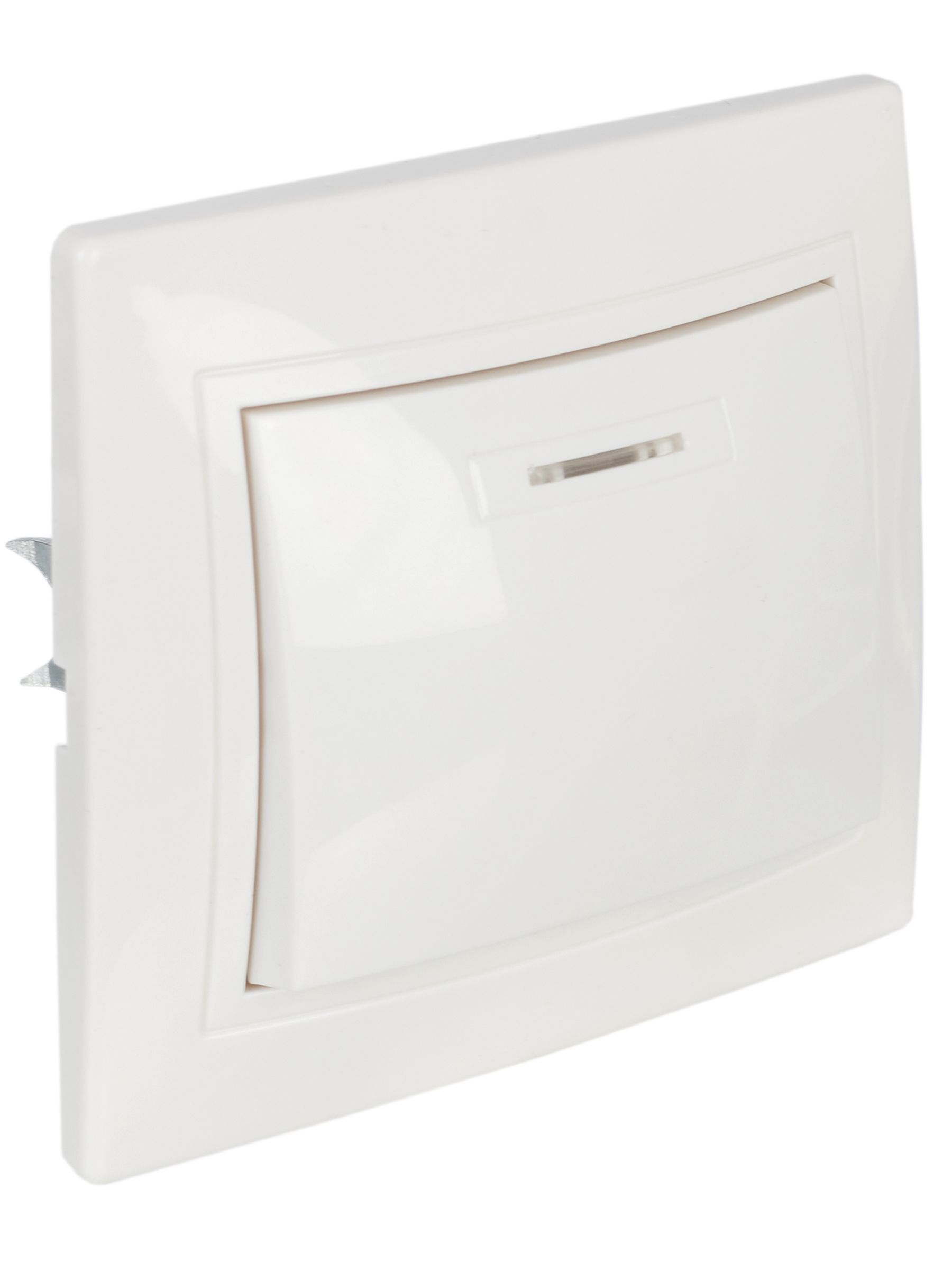 ВС10-1-1-КБ Выключатель 1кл с инд. 10А КВАРТА (белый)