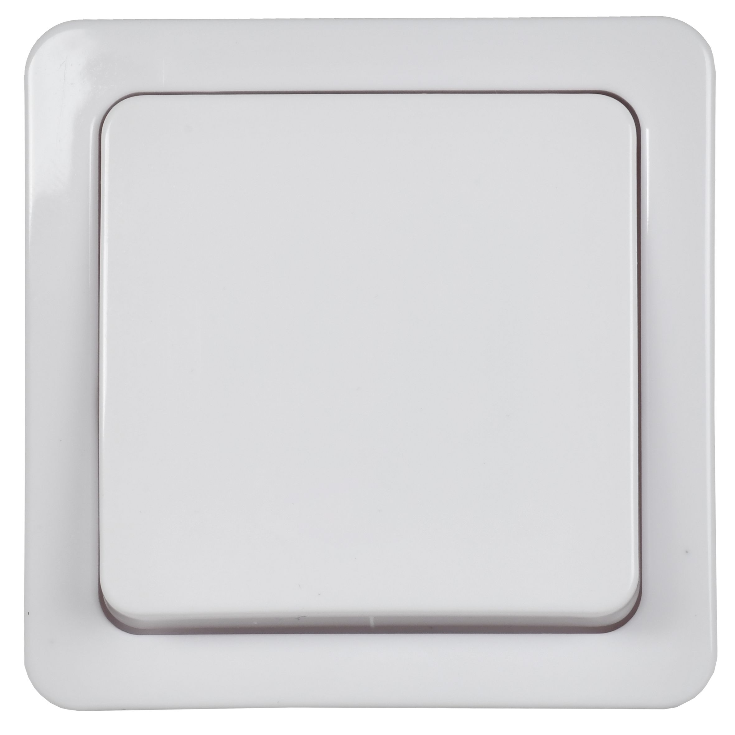 Выключатель 1-клавишный ВС 20-1-0-ГПБ открытой установки IP54 ГЕРМЕС PLUS (белый) ИЭК