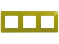 Рамка 3-поста зеленый папоротник ETIKA /672543/