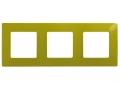 Рамка 3-поста зеленый папоротник ETIKA /672543/