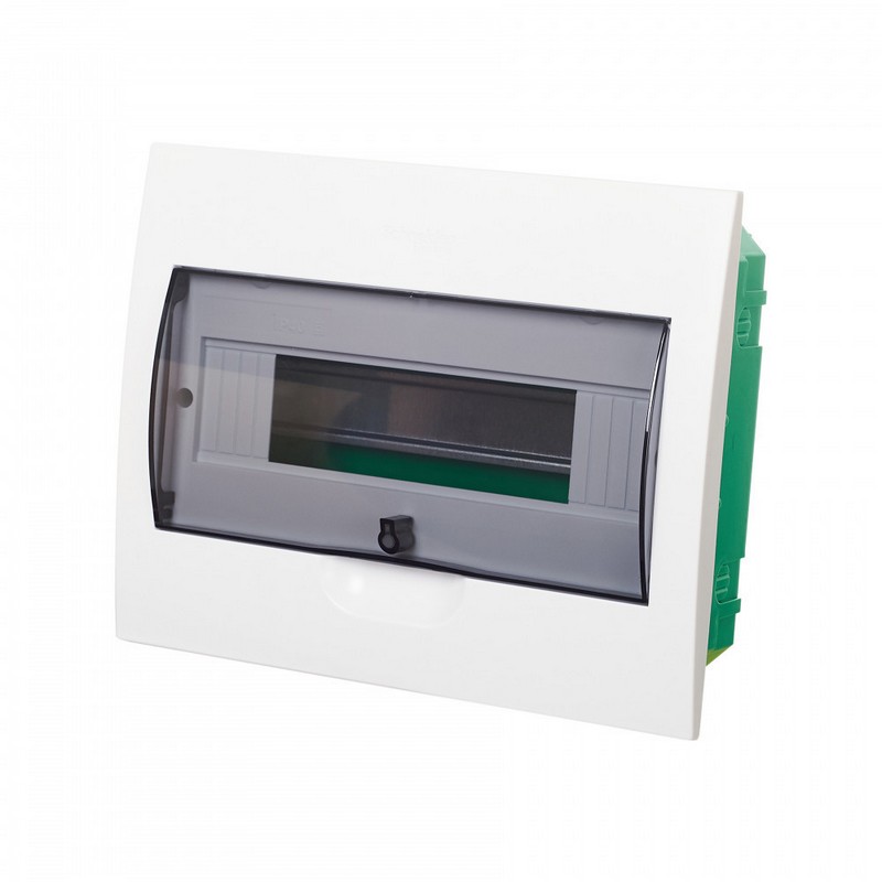 Корпус встраиваемый с прозрачной дверью 1ряд/12мод Easy9 /EZ9E112S2FRU/