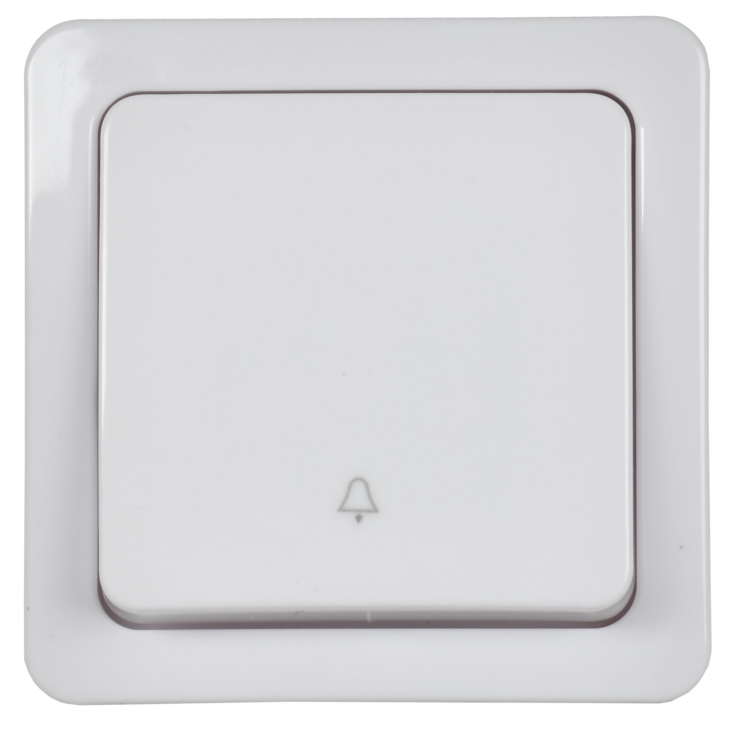 Выключатель ВСк20-1-0-ГПБ 1кл  кноп. о/у  IP54 (цвет клавиш: белый) ГЕРМЕС PLUS ИЭК