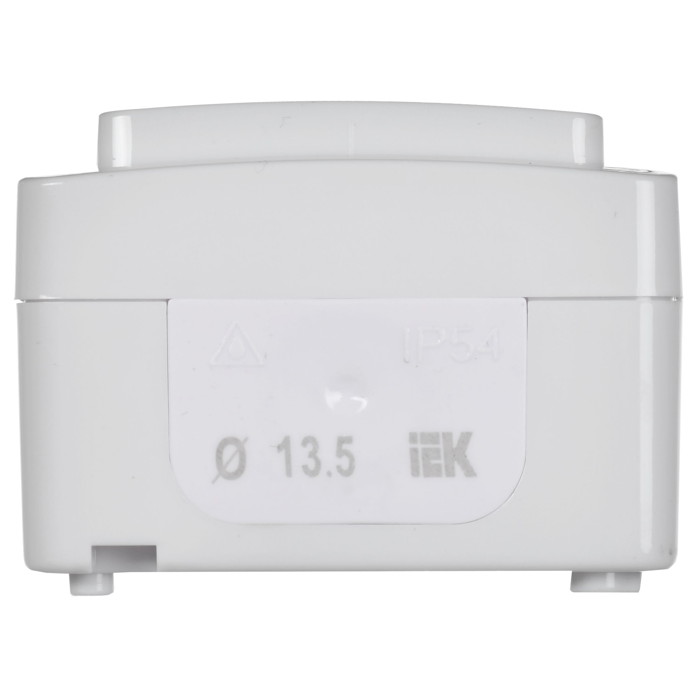 Выключатель ВСк20-1-0-ГПБ 1кл  кноп. о/у  IP54 (цвет клавиш: белый) ГЕРМЕС PLUS ИЭК