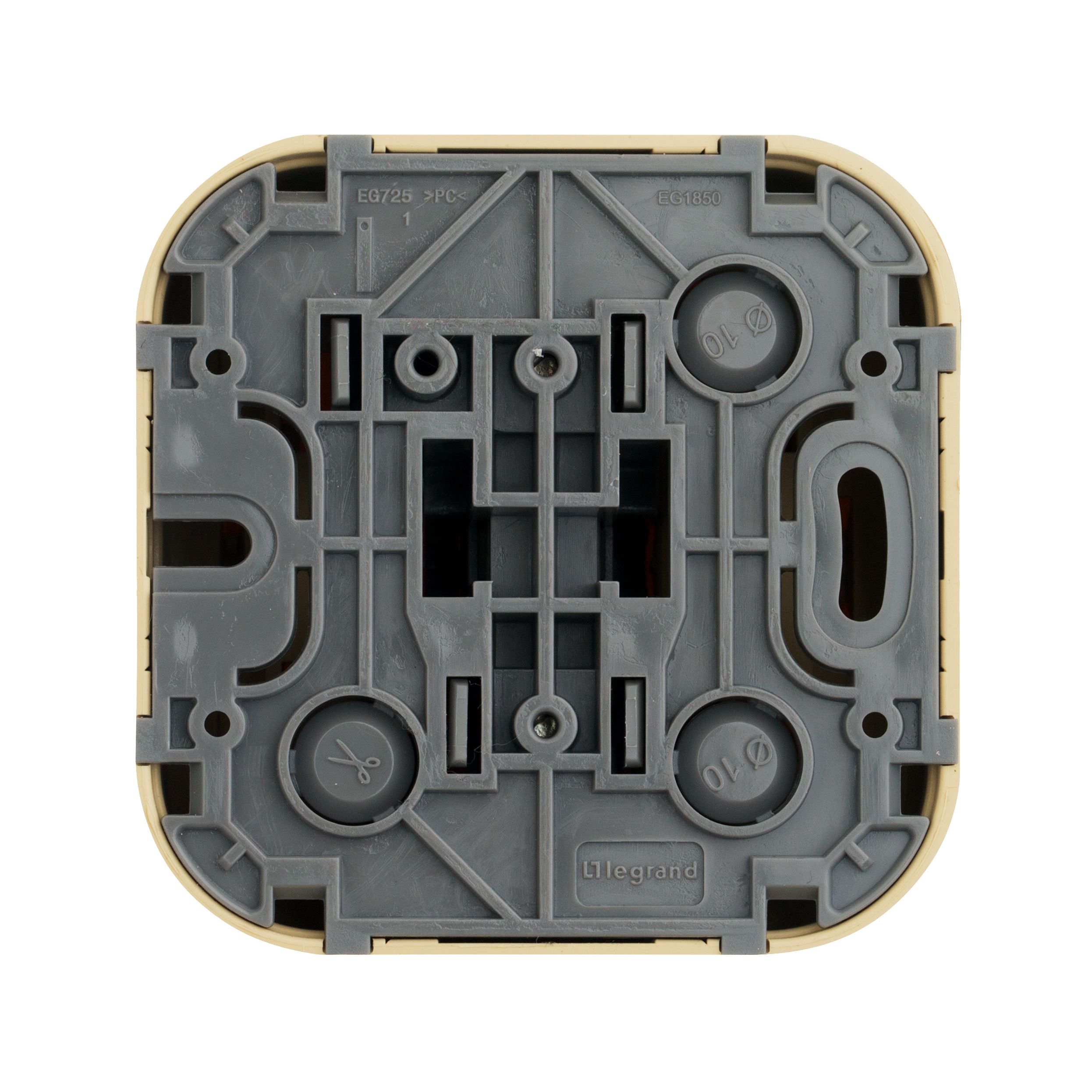 Выключатель 1-клавишный 10А дерево QUTEO /782260/