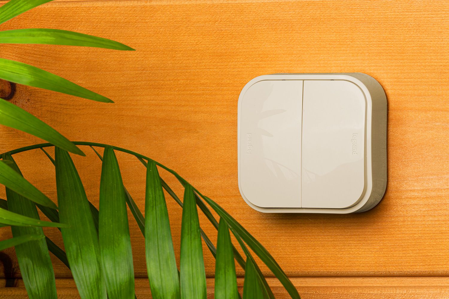 Выключатель 2-клавишный 10А слоновая кость QUTEO /782232/