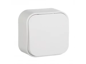 Переключатель однокл 10А (Бел) QUTEO /782204/