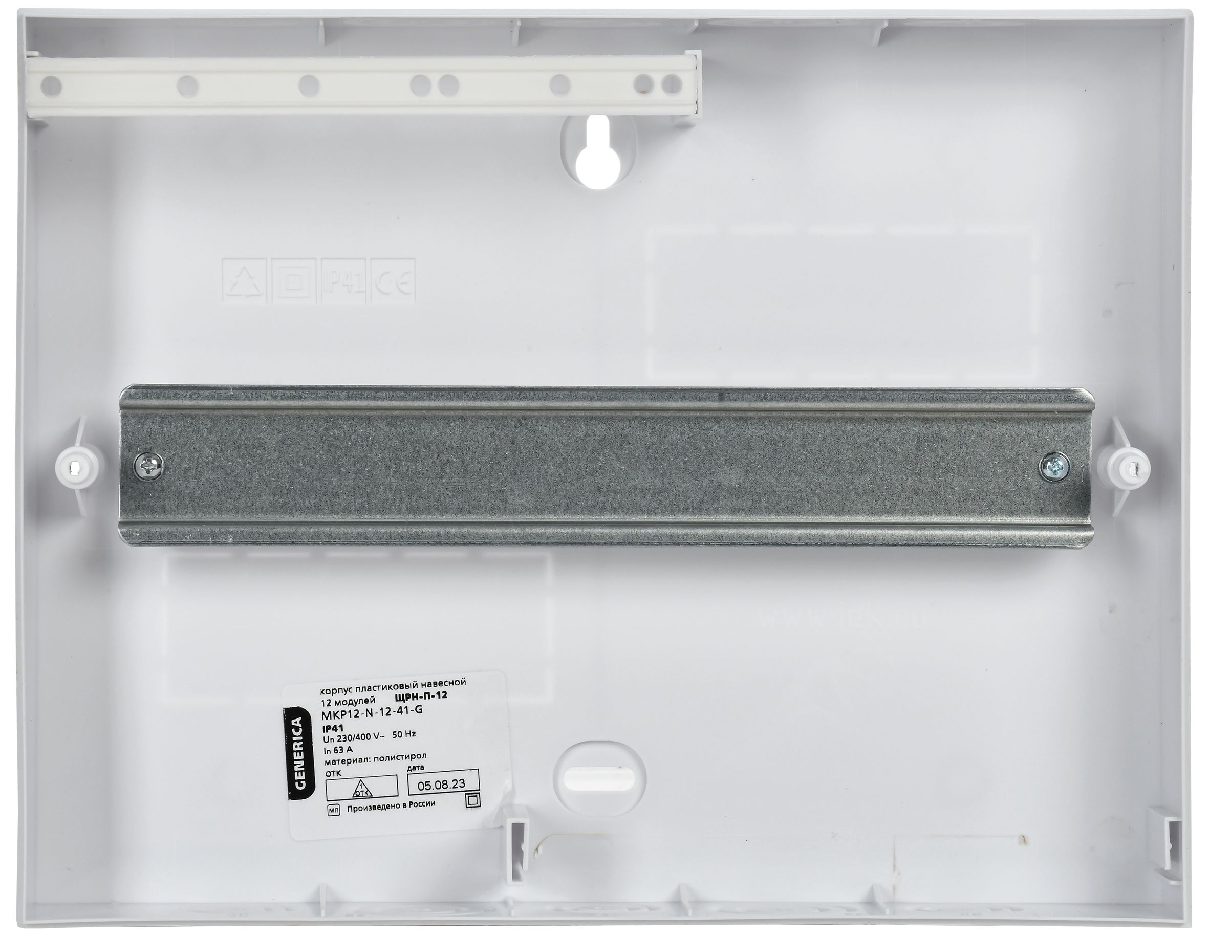 Бокс ЩРН-П-12 модулей навесной пластик IP41 GENERICA ИЭК