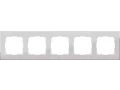 Рамка на 5 постов /WL11-Frame-05 (алюминий)