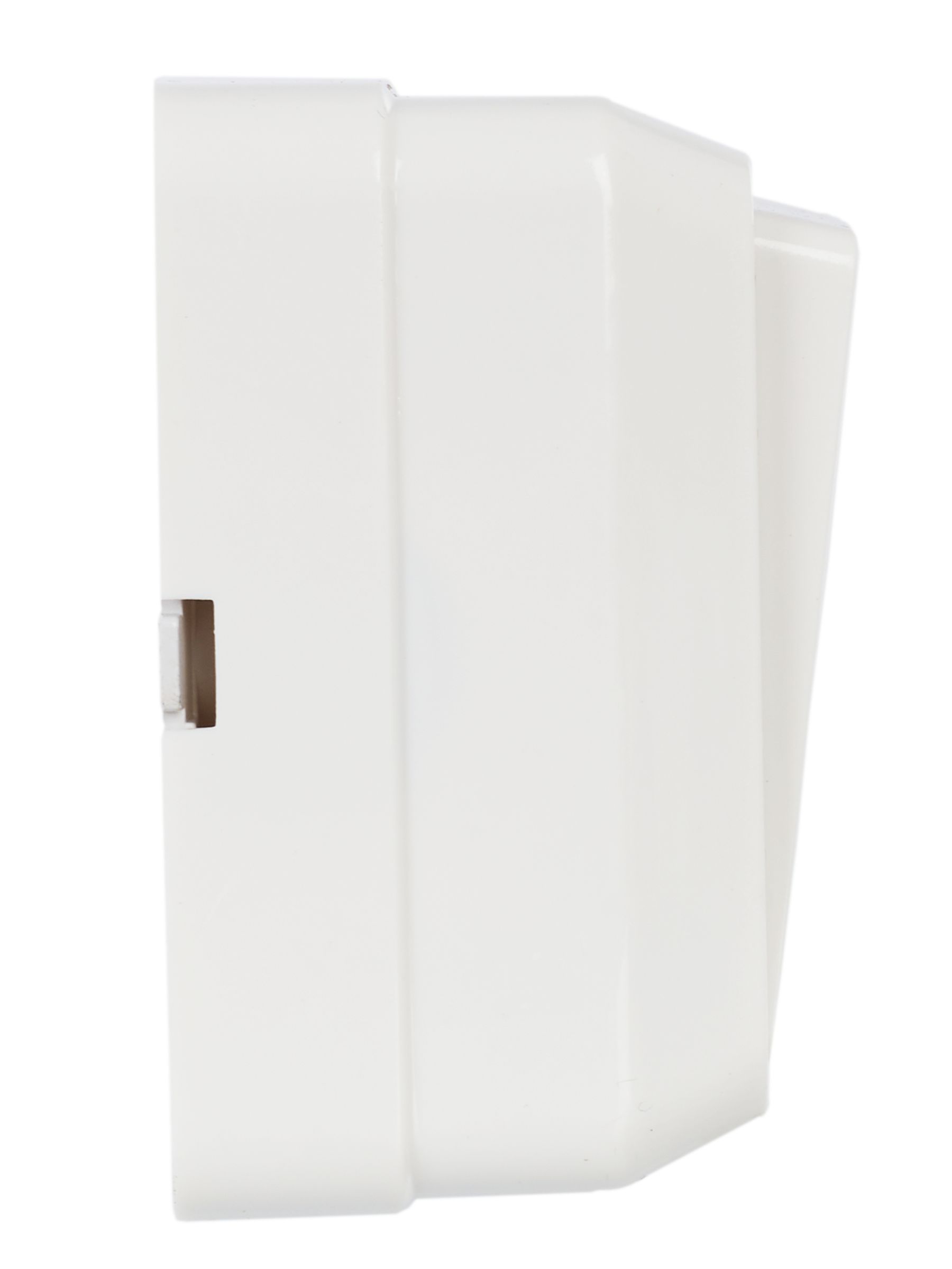 Выключатель ВС20-2-1-ОБ 2 клавишный с индикацией 10А ОКТАВА (белый) ИЭК