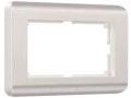 Рамка для двойной розетки /W0082113 (перламутровый)