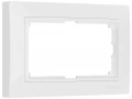 Рамка для двойной розетки /W0082001 (белый, basic)