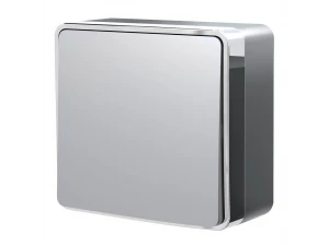 Выключатель одноклавишный Gallant /W5010006 (серебряный)